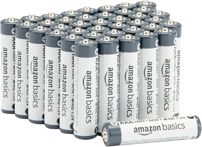 Pilas AAA Amazon Basic Industrial - fuente: www.amazon.es